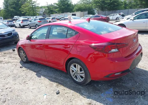 2020 Hyundai Elantra Sel z USA, uszkodzony, nr VIN 5NPD84LF4LH598506